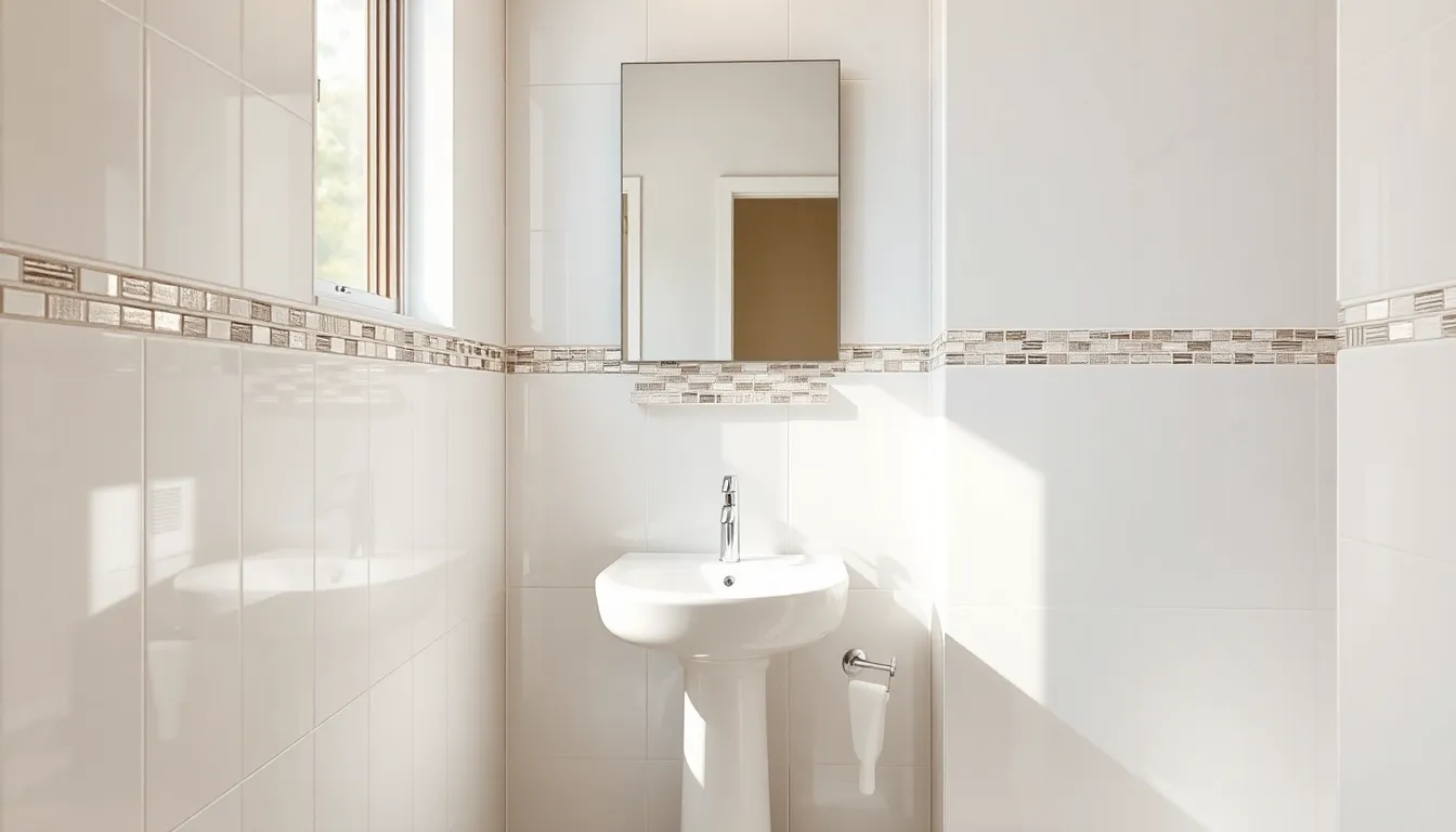 47 Fully Tiled Small Bathroom Ideas That Make Tiny Spaces Look Twice as Big 7