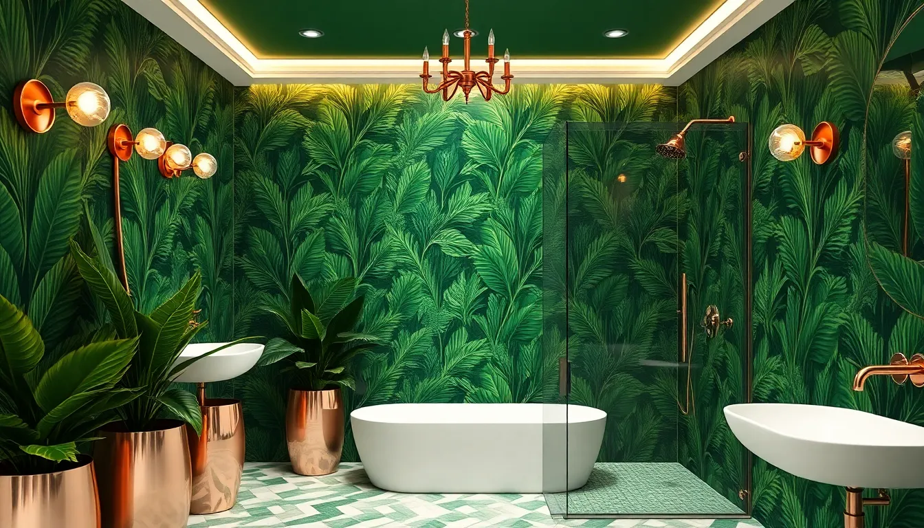 25 Stunning Green and Gold Bathroom Ideas to Transform Your Space in 2025 7