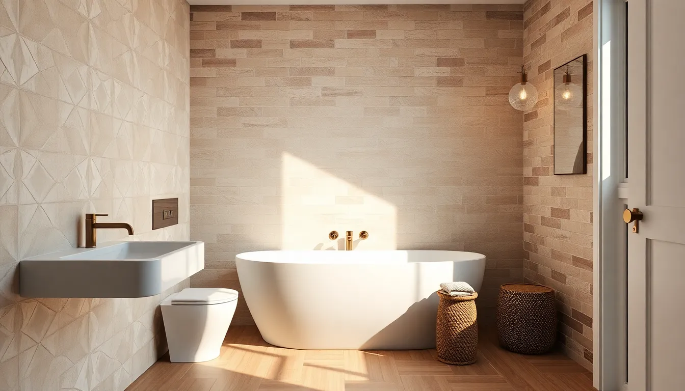 25 Stunning Half Tiled Bathroom Ideas That Will Transform Your Space in 2025 7
