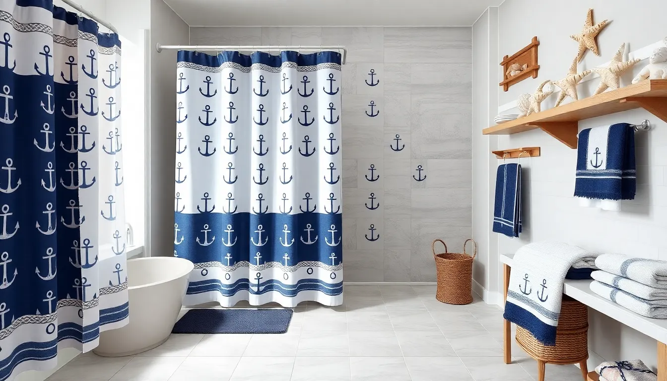 25 Stunning Nautical Bathroom Ideas That'll Transform Your Space Into a Coastal Retreat 7