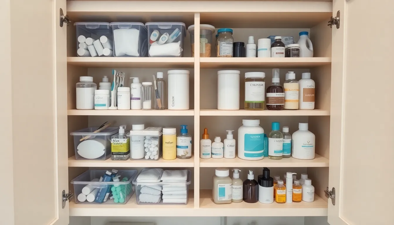 15 Genius Ideas for Organizing Bathroom Cabinets (Maximize Every Inch!) 7
