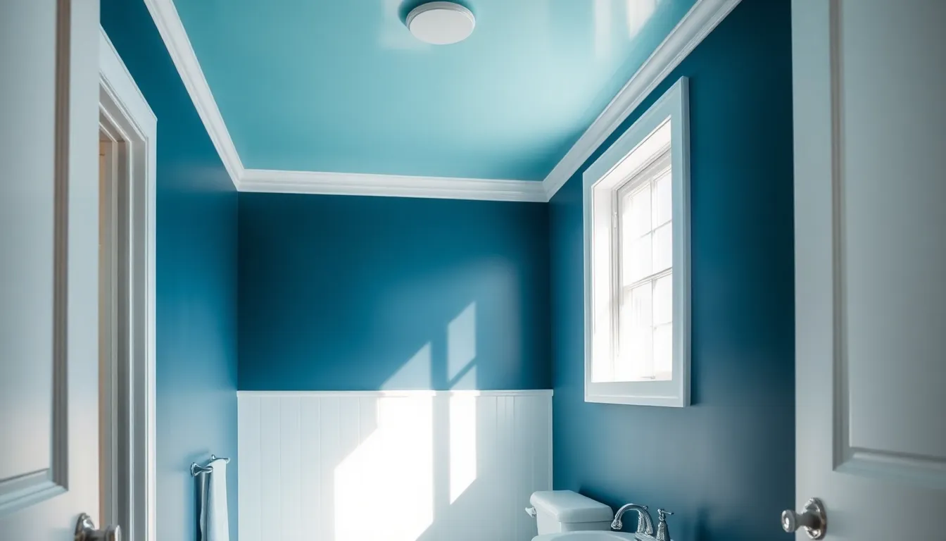 25 Brilliant Ideas for Painting a Small Bathroom That Actually Work 7