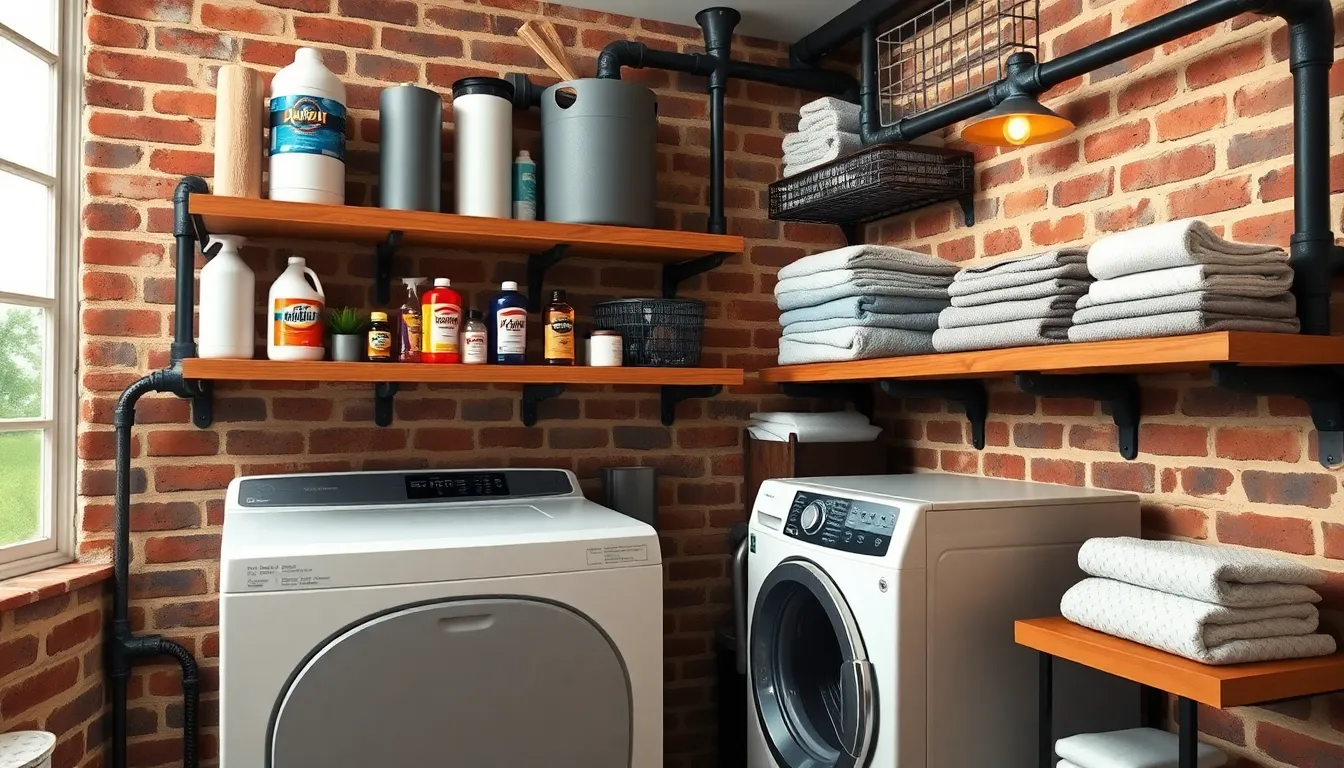 27 Brilliant Laundry Room Shelving Ideas to Maximize Your Space (2025 Guide) 7
