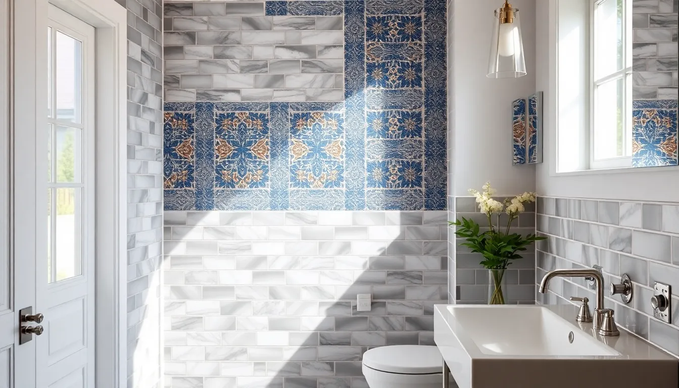 25 Stunning Bathroom Accent Wall Ideas That'll Transform Your Space This Weekend 9