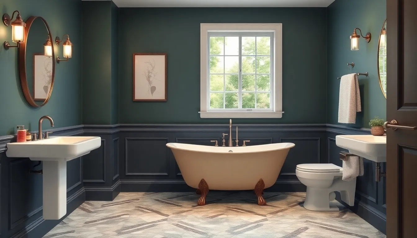 15 Stylish Bathroom Baseboard Ideas That'll Transform Your Space on Any Budget 10 15 Stylish Bathroom Baseboard Ideas That'll Transform Your Space on Any Budget 9