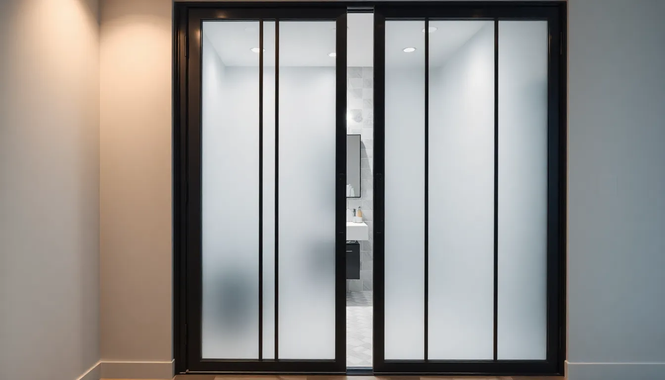 15 Space-Saving Bathroom Door Ideas That Actually Work in Tiny Spaces 9
