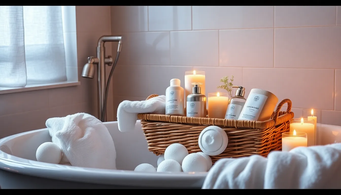 25 Bathroom Gift Basket Ideas That'll Make Anyone Feel Pampered (Budget & Luxury) 10 25 Bathroom Gift Basket Ideas That'll Make Anyone Feel Pampered (Budget & Luxury) 9