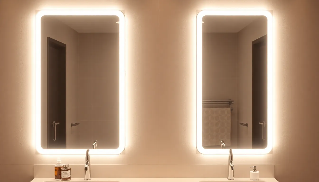 25 Stunning Bathroom Mirror Frame Ideas to Transform Your Space (DIY & Budget-Friendly!) 9