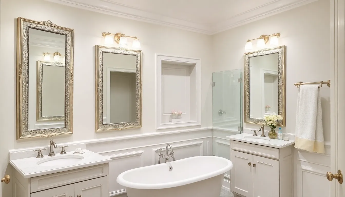 25 Stunning Bathroom Molding Ideas That Transform Any Space (2025 Guide) 9