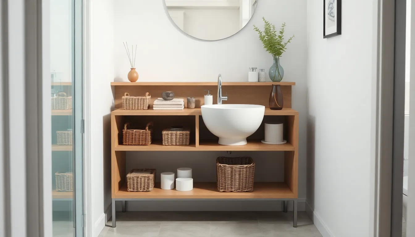 25 Brilliant Small Bathroom Sink Ideas That Maximize Every Inch of Space 9