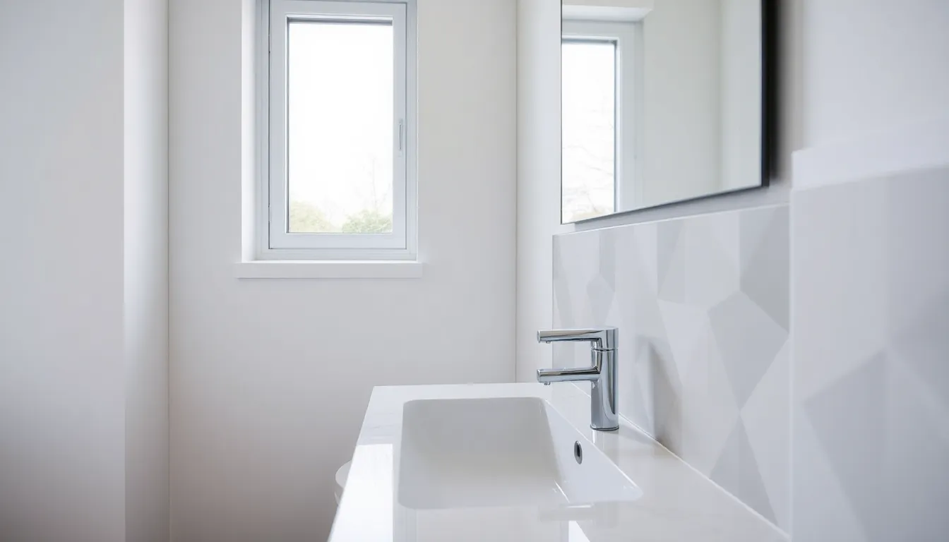 25 Stunning Bathroom Splashback Ideas to Transform Your Space on Any Budget 9