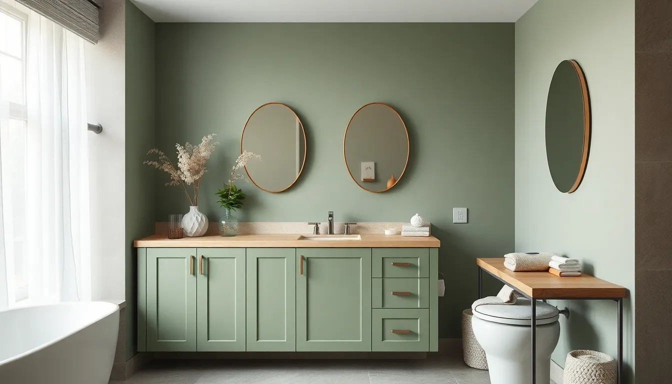 25 Stunning Bathroom Vanity Color Ideas to Transform Your Space in 2025 9