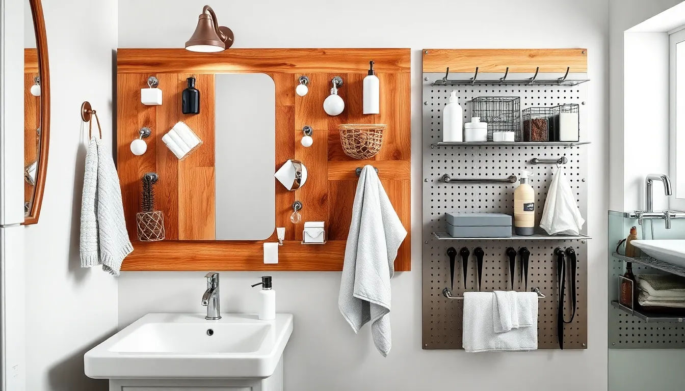 25 Brilliant Bathroom Wall Storage Ideas to Maximize Your Small Space 9