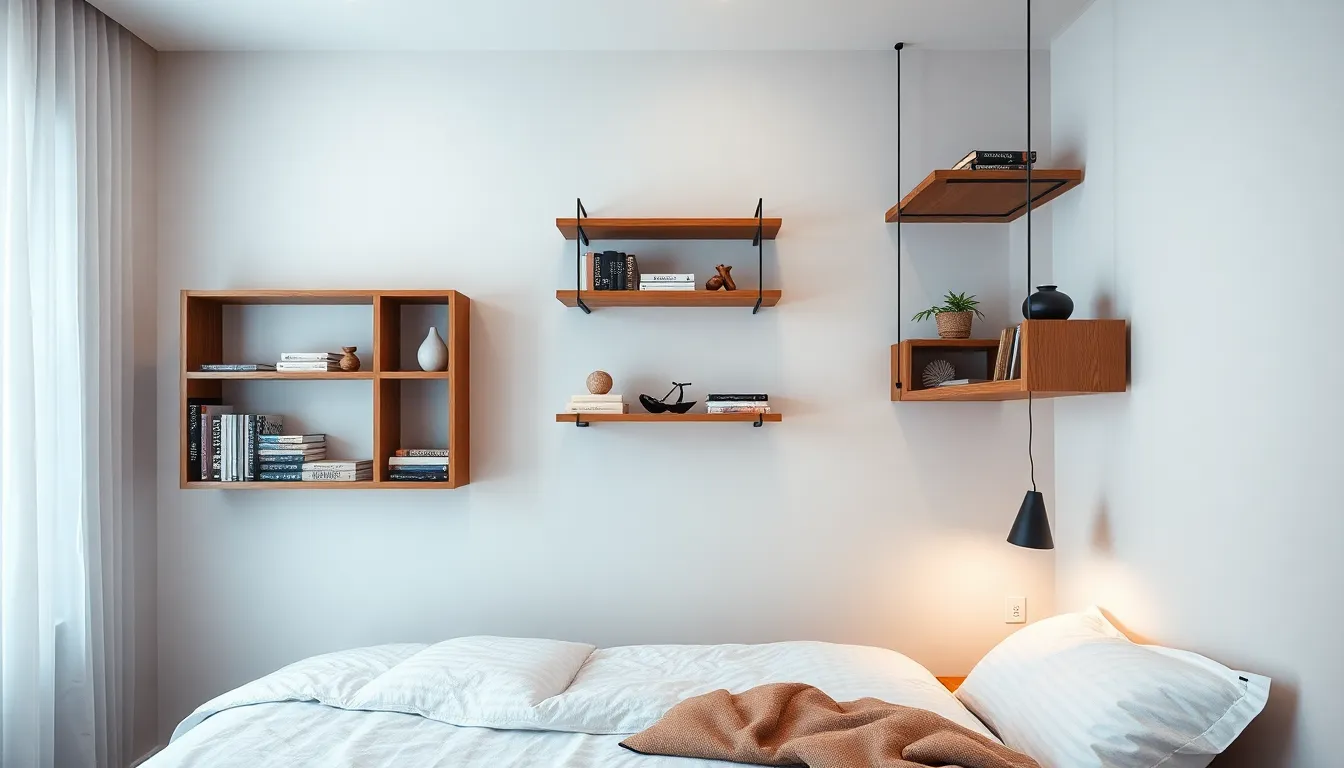 25 Brilliant Bedroom Shelving Ideas to Maximize Your Space in 2025 10 25 Brilliant Bedroom Shelving Ideas to Maximize Your Space in 2025 9