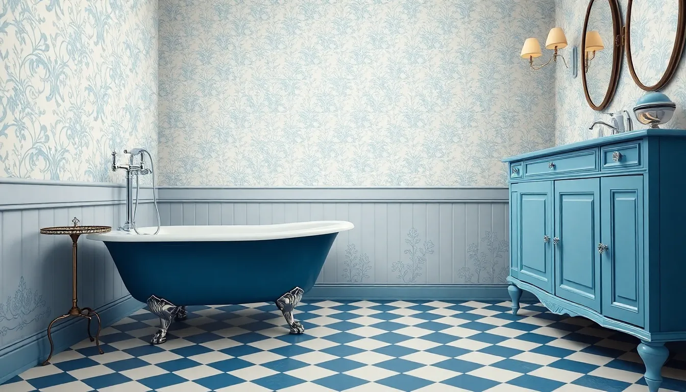 25 Stunning Blue Bathroom Ideas That Will Transform Your Space Into a Spa Retreat 9