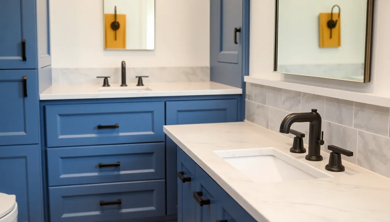 27 Stunning Blue Vanity Bathroom Ideas That Will Transform Your Space 9