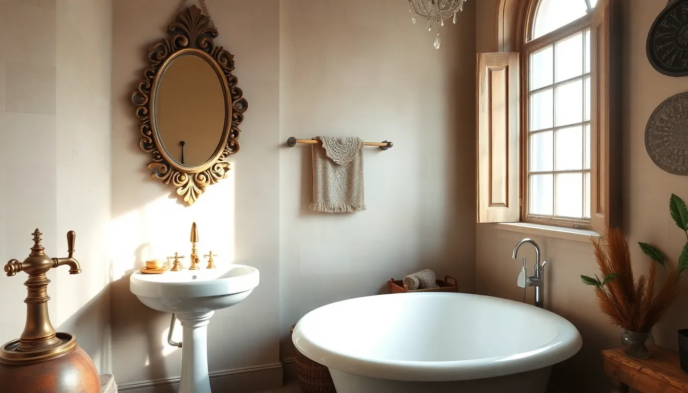 25 Boho Bathroom Ideas to Transform Your Space Into a Dreamy Oasis 10 25 Boho Bathroom Ideas to Transform Your Space Into a Dreamy Oasis 9
