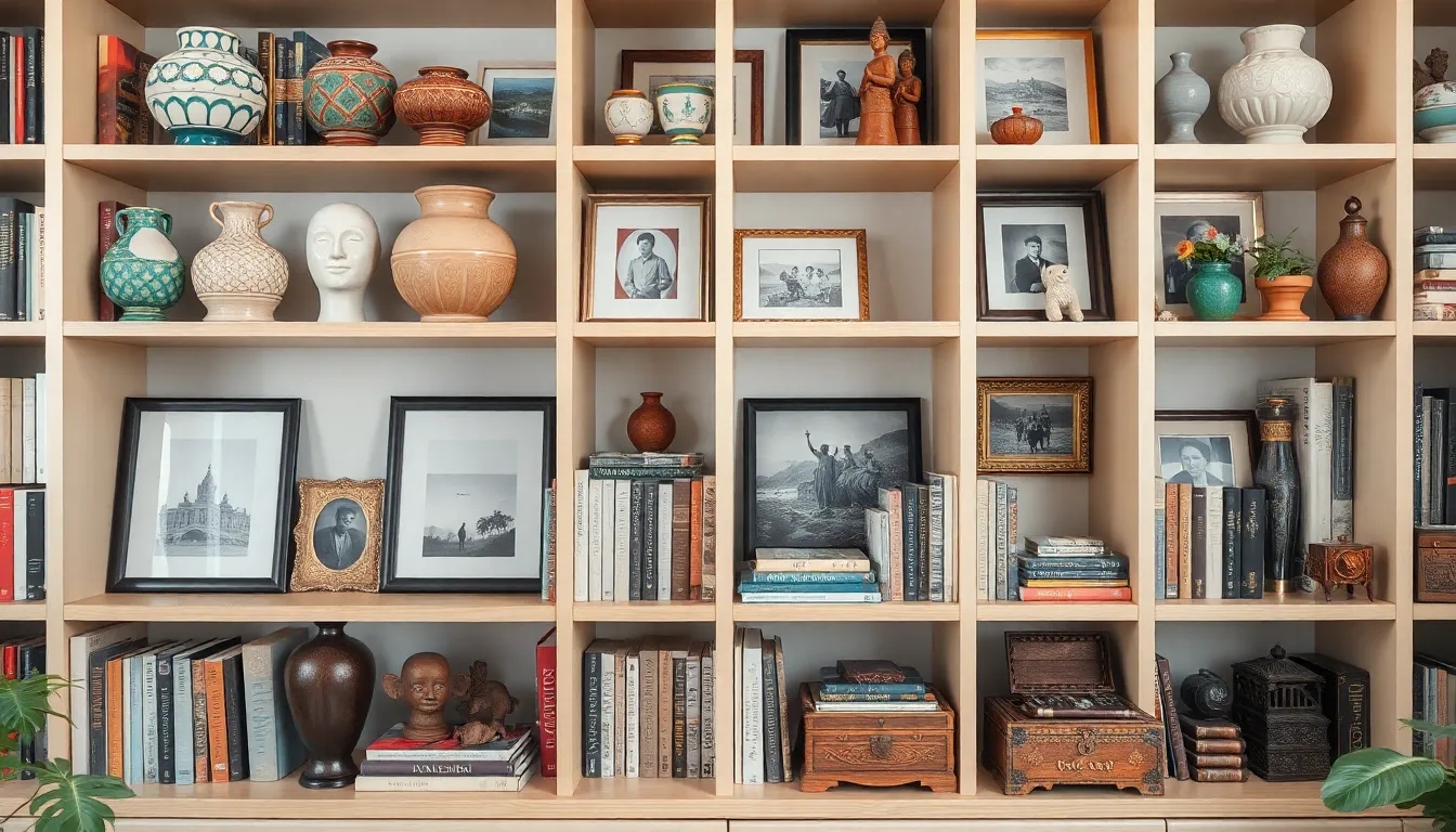 25 Stunning Bookshelf Decor Ideas to Transform Your Space in 2025 9