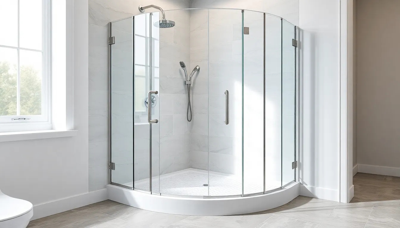 25 Corner Shower Ideas for Bathroom That Maximize Space & Style 10 25 Corner Shower Ideas for Bathroom That Maximize Space & Style 9