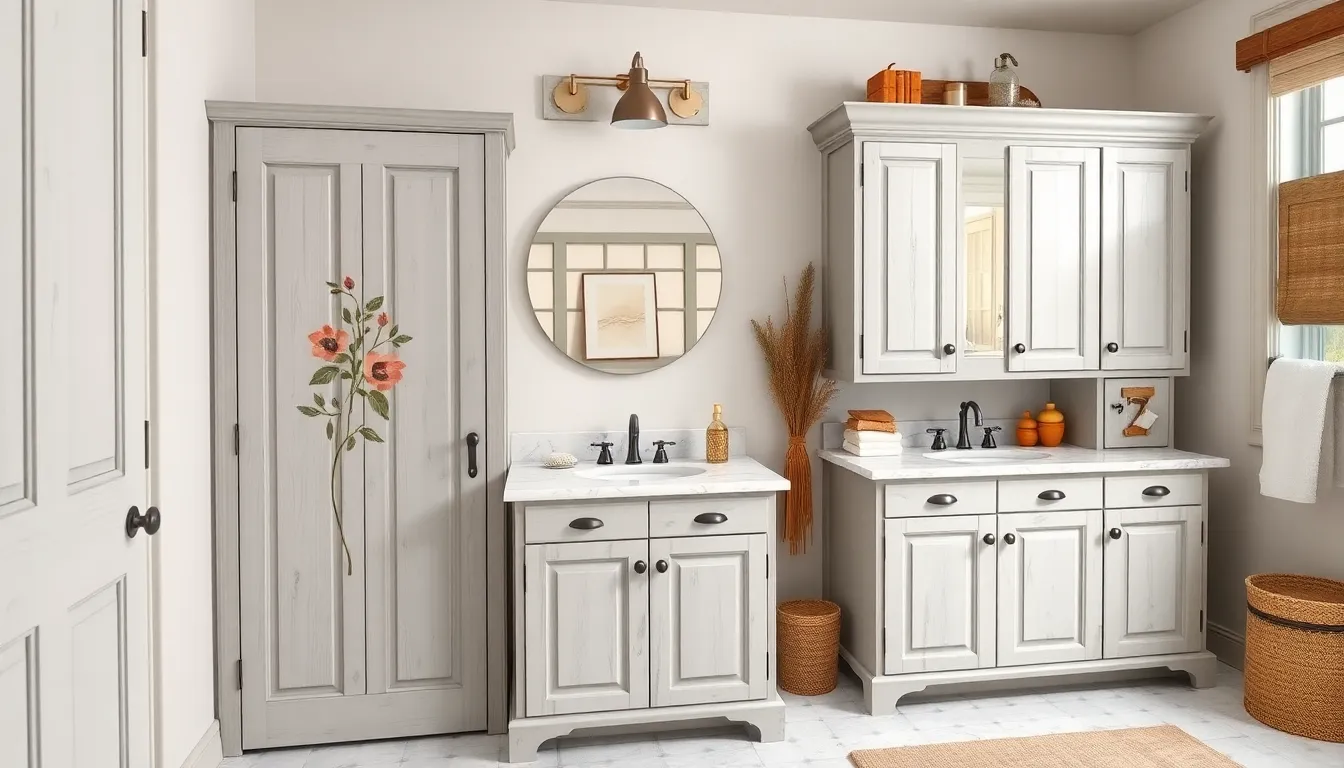 15 Stunning Ideas for Painting Bathroom Cabinets That Transform Any Space 9