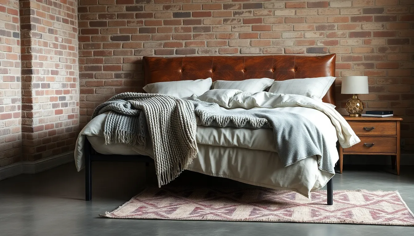 23 Industrial Bedroom Decor Ideas That Transform Your Space Into a Stylish Retreat 9