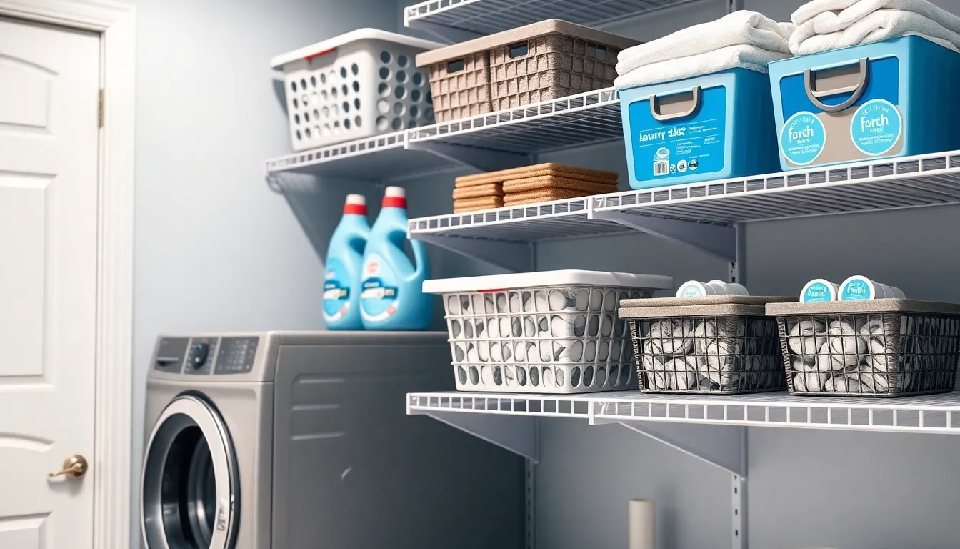 27 Brilliant Laundry Room Shelving Ideas to Maximize Your Space (2025 Guide) 9