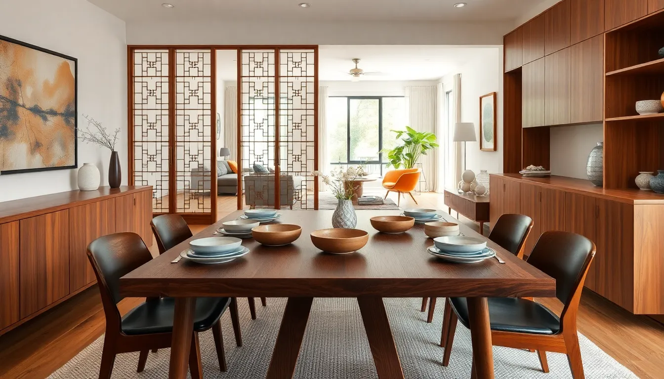 23 Mid Century Modern Dining Room Ideas That'll Transform Your Space in 2025 9