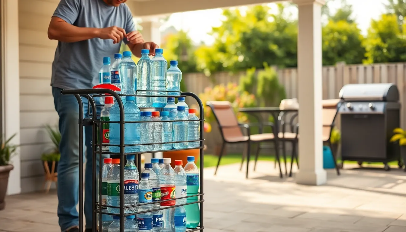 15 Clever Water Bottle Storage Ideas That Will Transform Your Cluttered Kitchen 10 15 Clever Water Bottle Storage Ideas That Will Transform Your Cluttered Kitchen 9