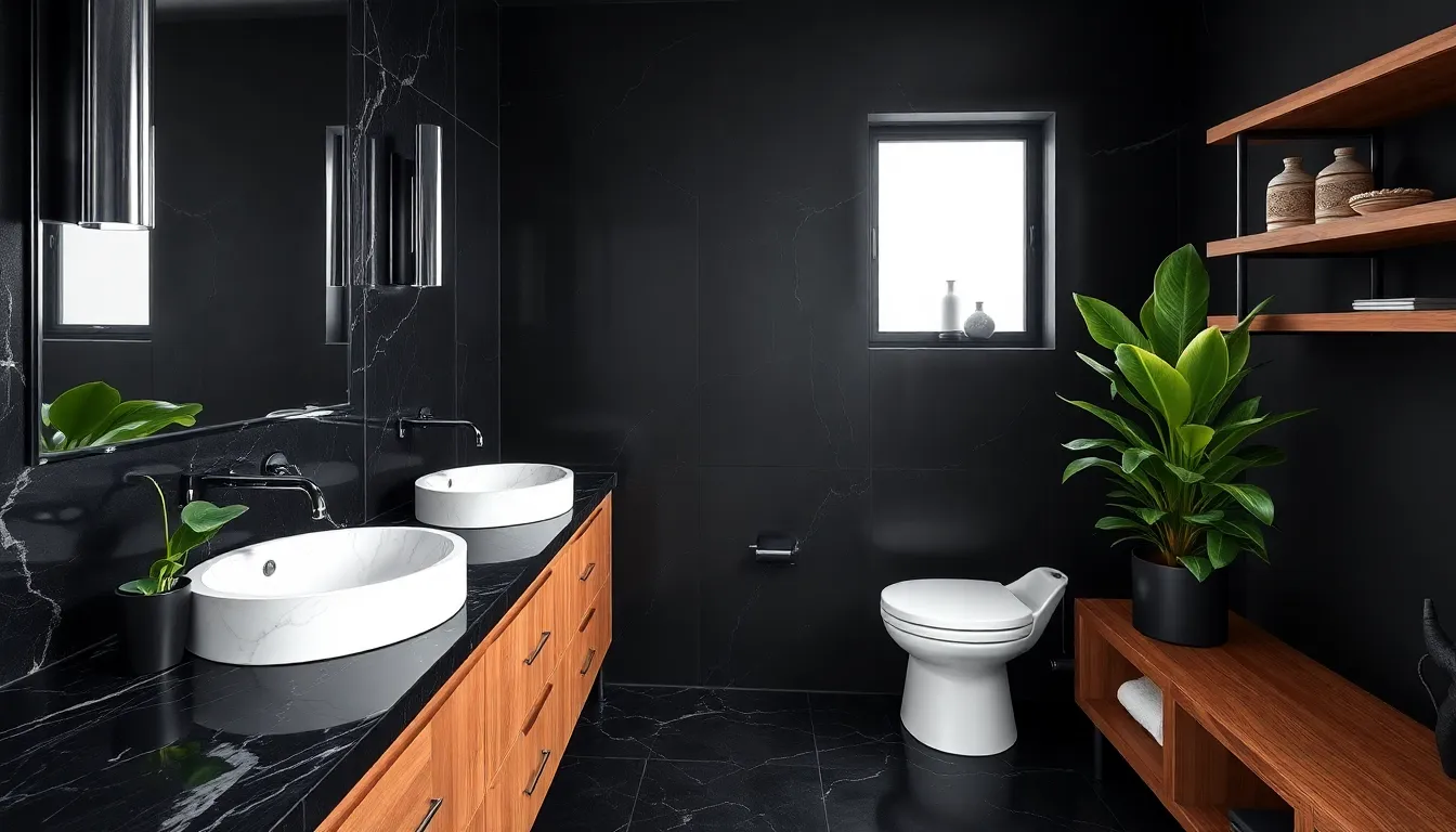 20 Stunning All Black Bathroom Ideas That Will Transform Your Space in 2025 11