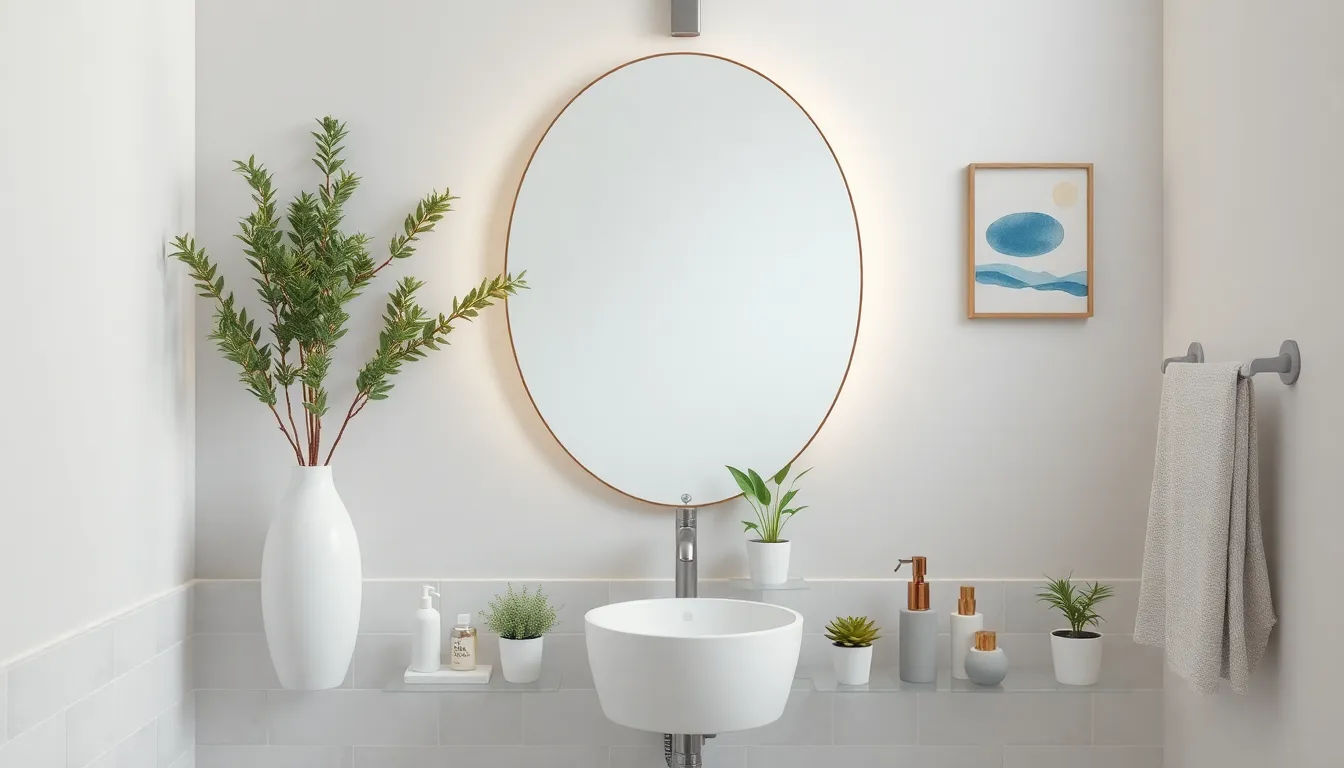 15 Stunning Artwork Ideas for Bathroom Walls That Transform Your Space 11