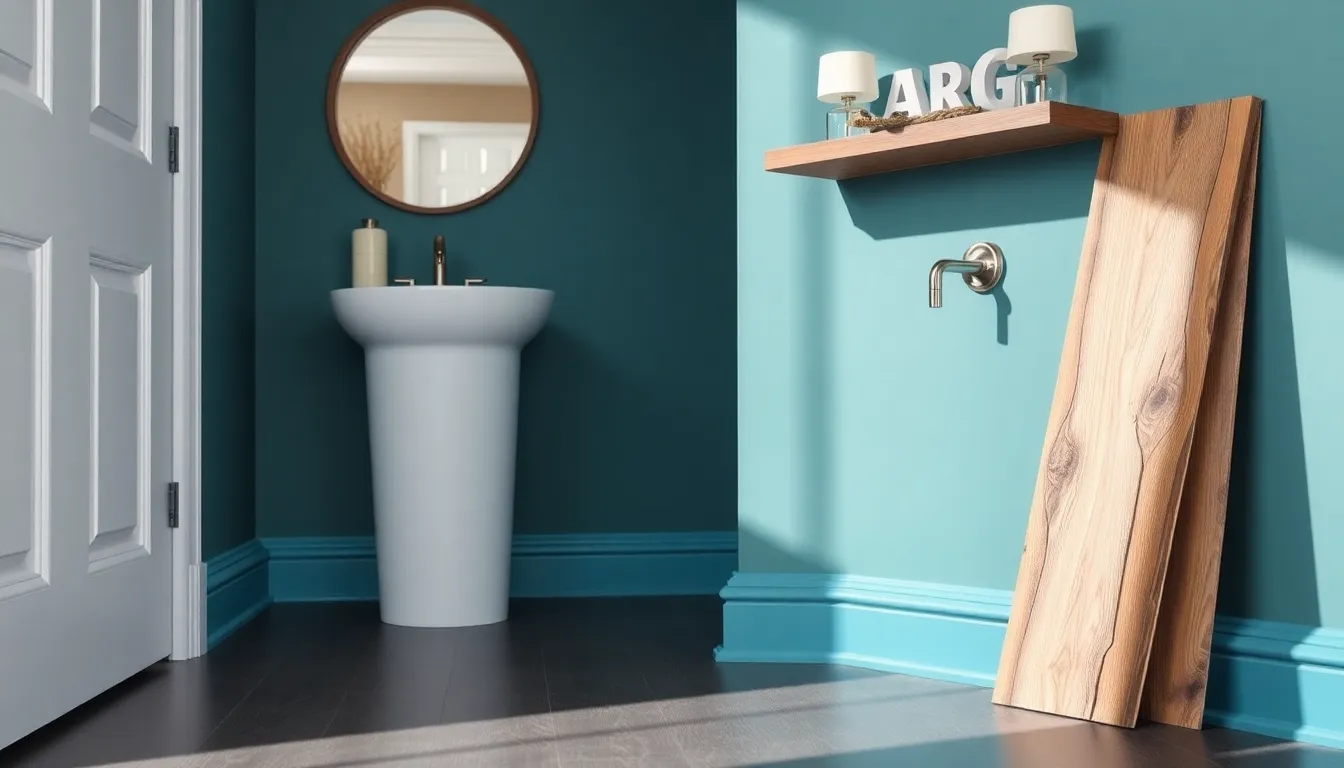 15 Stylish Bathroom Baseboard Ideas That'll Transform Your Space on Any Budget 12 15 Stylish Bathroom Baseboard Ideas That'll Transform Your Space on Any Budget 11