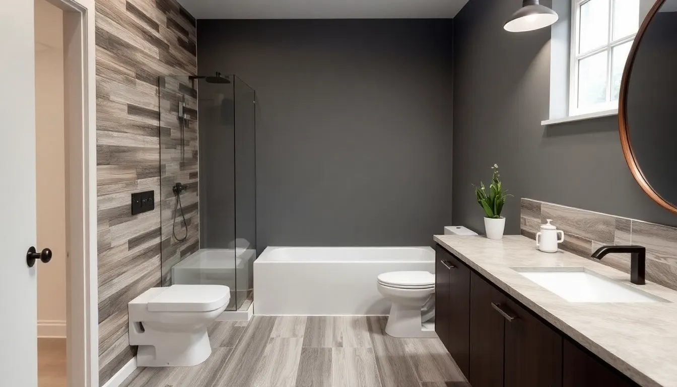 15 Small Bathroom Flooring Ideas That Make Tiny Spaces Look Bigger in 2025 11