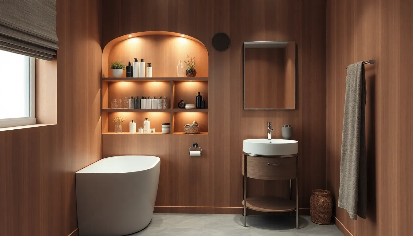 37 Stunning Bathroom Half Wall Ideas That Transform Your Space (2025 Guide) 11