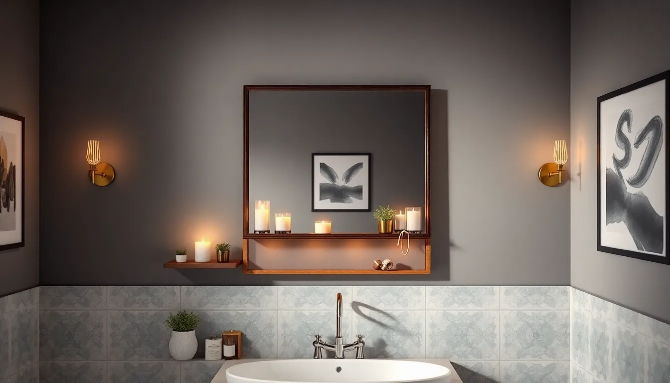 25 Stunning Bathroom Mirror Decoration Ideas to Transform Your Space in 2025 12 25 Stunning Bathroom Mirror Decoration Ideas to Transform Your Space in 2025 11
