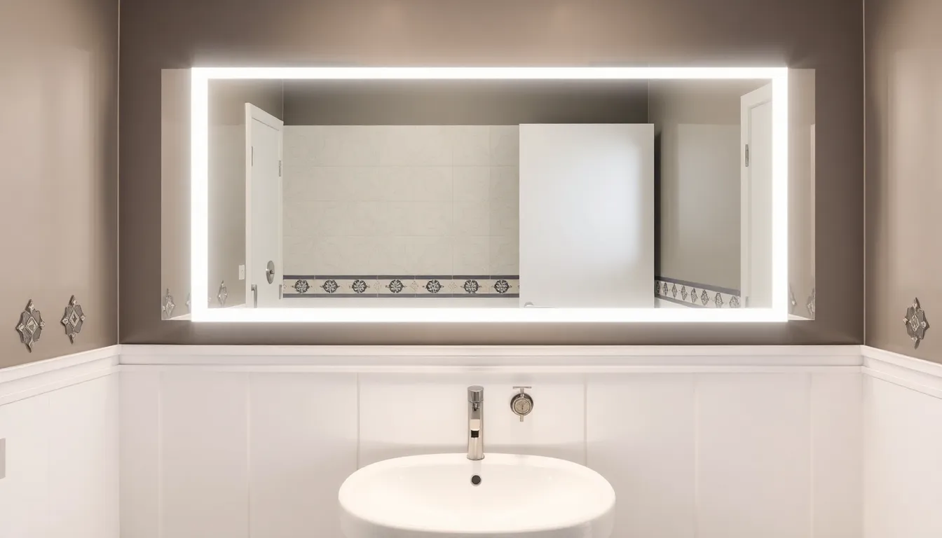 25 Stunning Bathroom Mirror Ideas for Single Sink Vanities That'll Transform Your Space 12 25 Stunning Bathroom Mirror Ideas for Single Sink Vanities That'll Transform Your Space 11