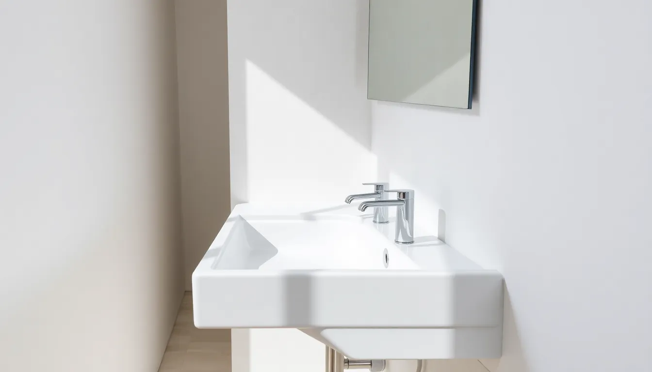 25 Brilliant Small Bathroom Sink Ideas That Maximize Every Inch of Space 11