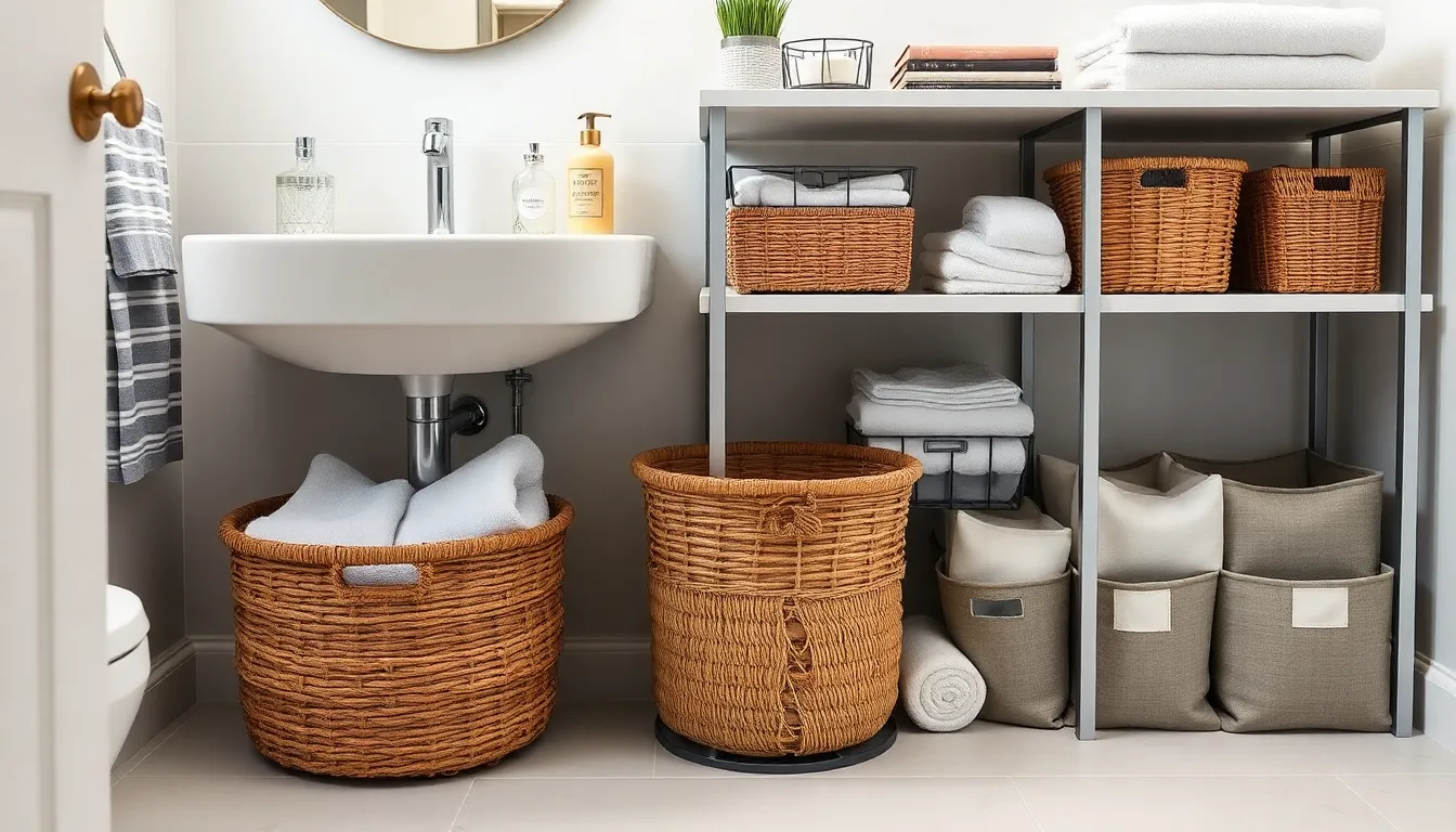 27 Clever Bathroom Towel Storage Ideas That'll Transform Your Space 11