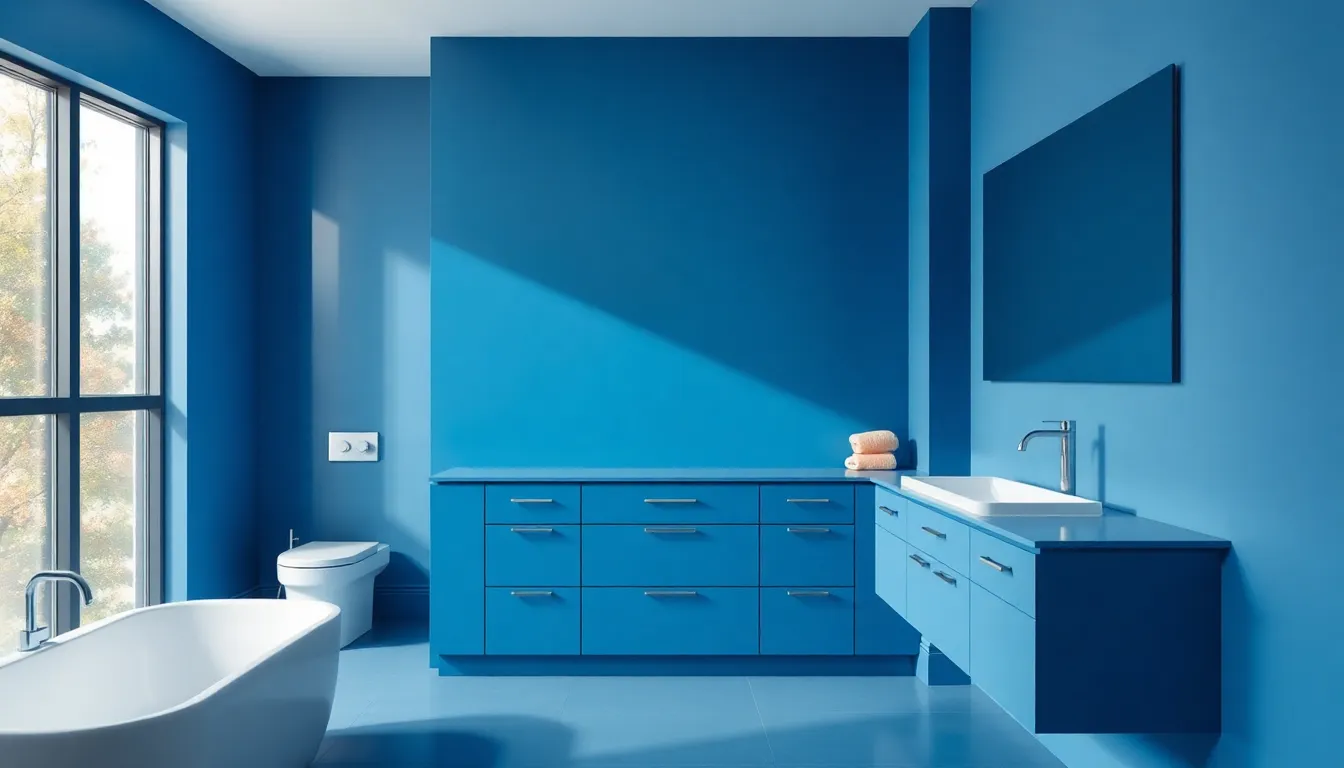 25 Stunning Blue Bathroom Ideas That Will Transform Your Space Into a Spa Retreat 11