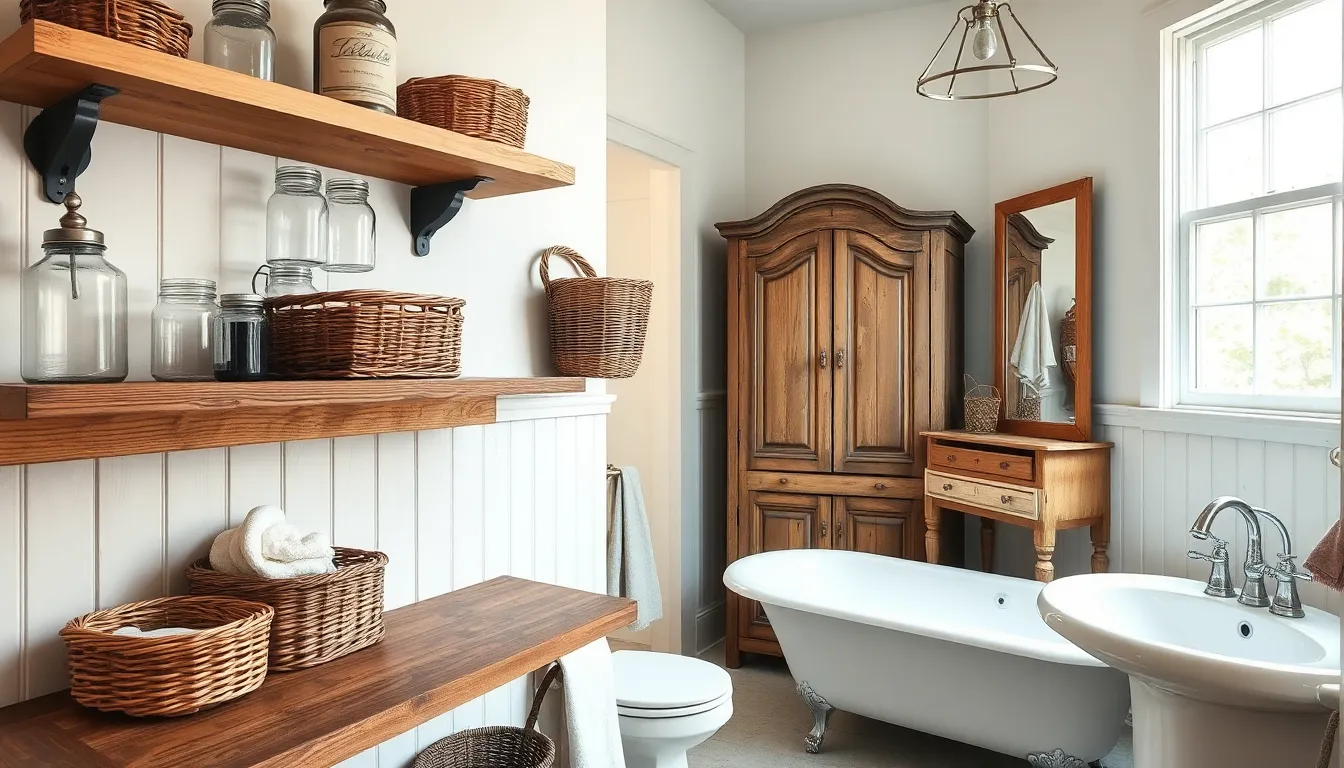 25 Cozy Cottage Bathroom Ideas to Transform Your Space Into a Rustic Retreat 12 25 Cozy Cottage Bathroom Ideas to Transform Your Space Into a Rustic Retreat 11
