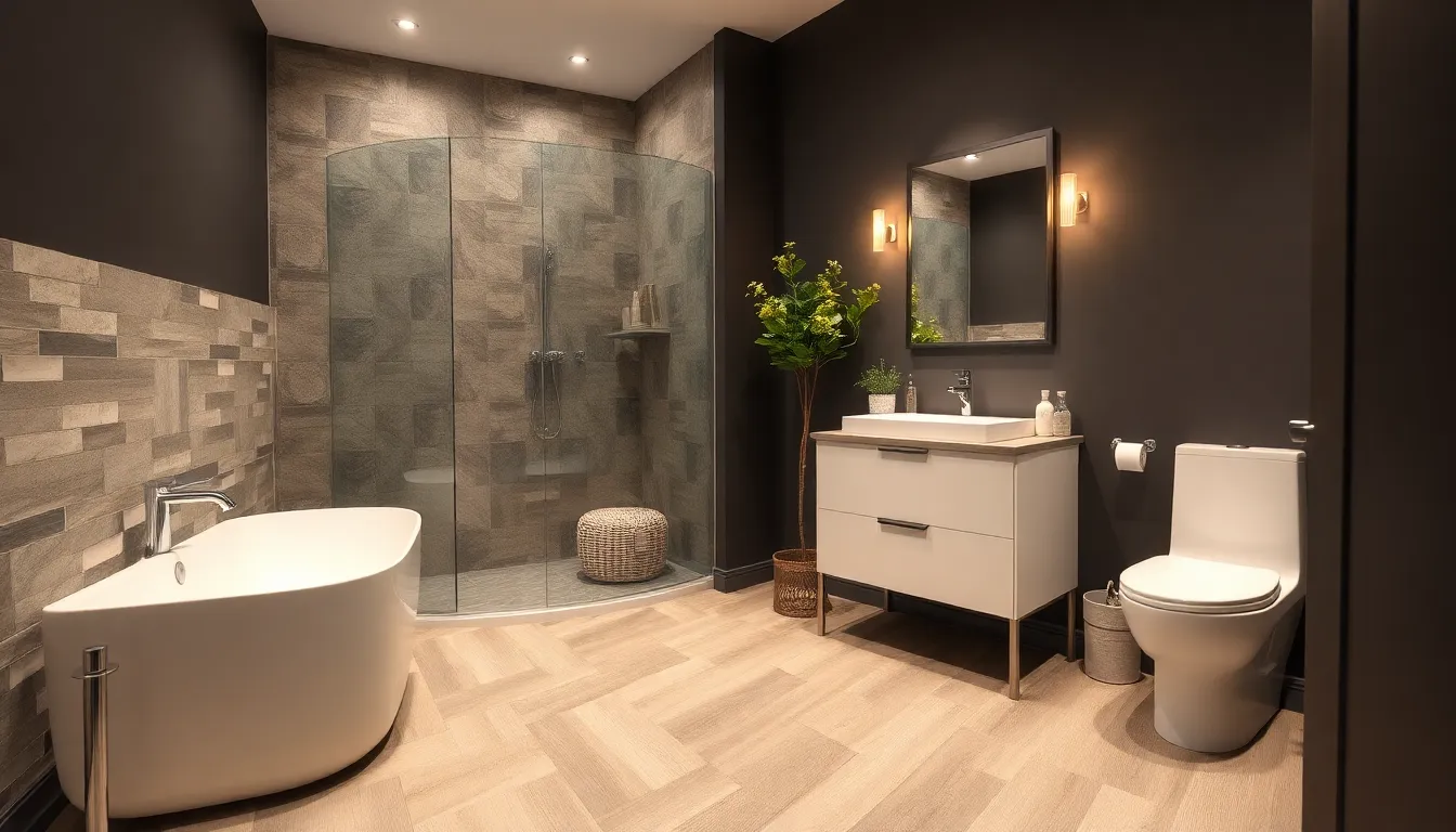 25 Downstairs Bathroom Ideas That Will Transform Your Small Powder Room 12 25 Downstairs Bathroom Ideas That Will Transform Your Small Powder Room 11