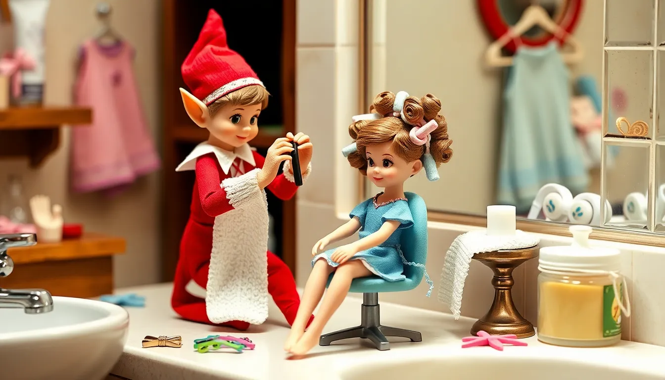 25 Hilarious Elf on the Shelf Bathroom Ideas Kids Will Love This Christmas 12 25 Hilarious Elf on the Shelf Bathroom Ideas Kids Will Love This Christmas 11