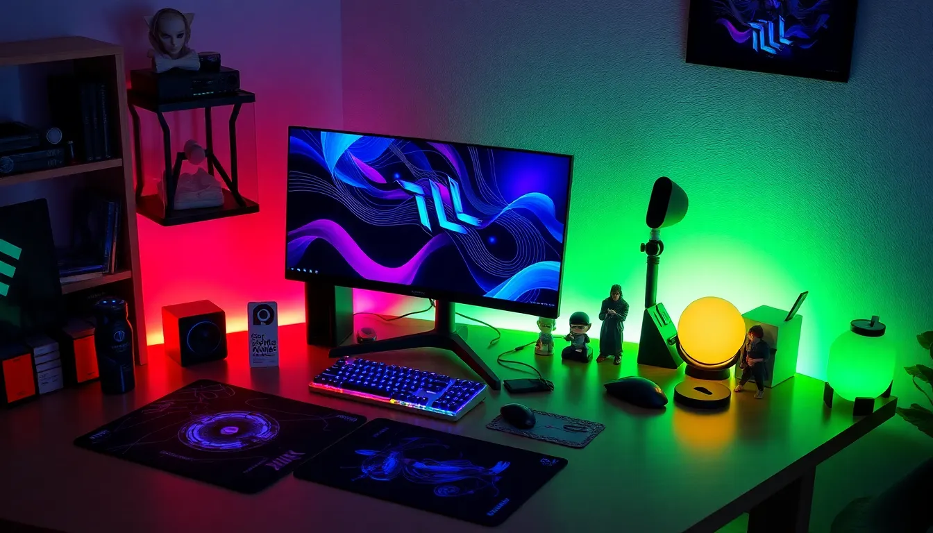 25 Gaming Desk Setup Ideas to Transform Your Gaming Space (2025 Guide) 11