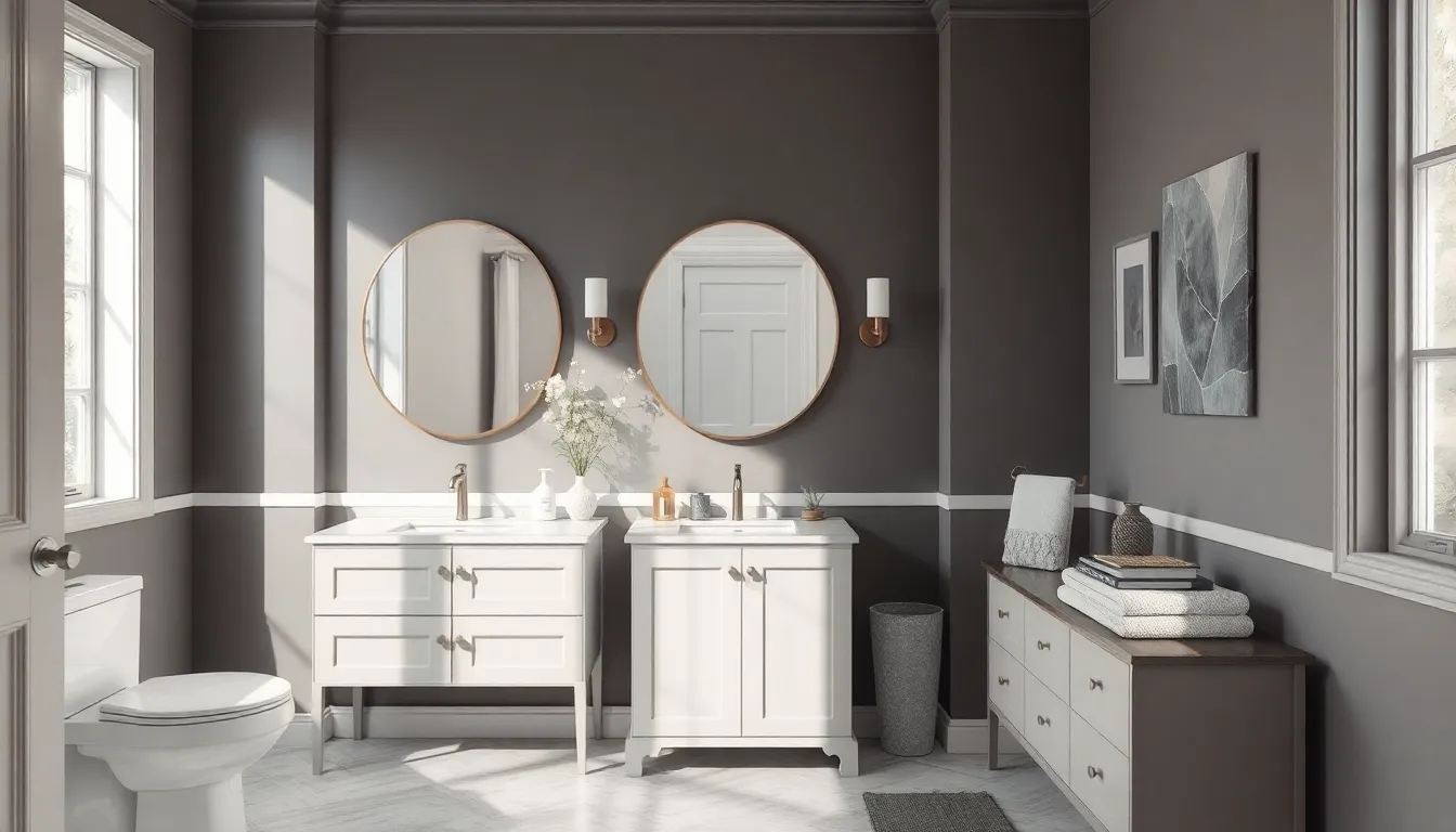 25 Stunning Gray Paint Ideas for Bathroom Makeovers (2025 Guide) 11
