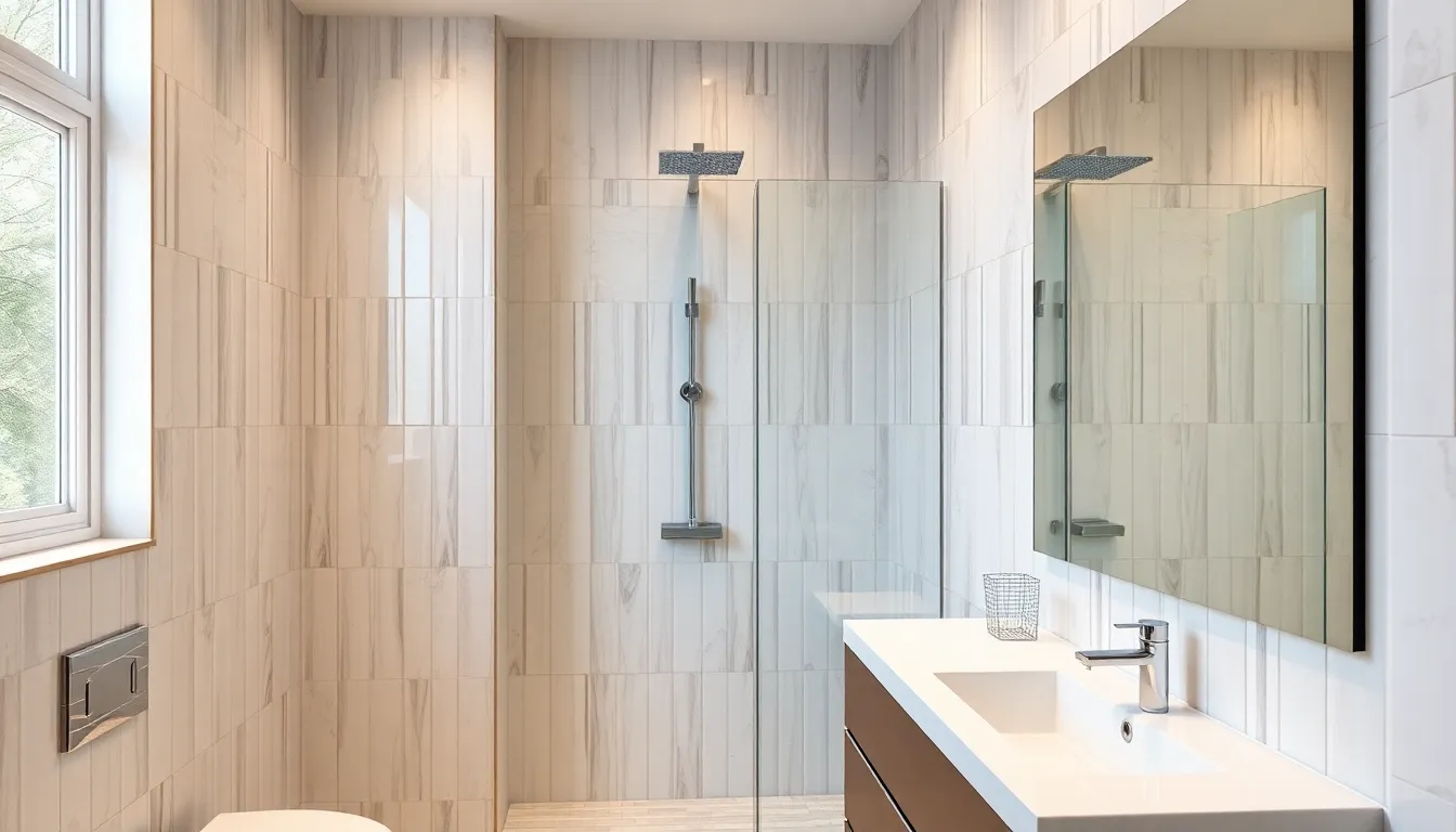 25 Stunning Half Tiled Bathroom Ideas That Will Transform Your Space in 2025 11