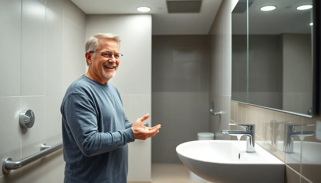 15 Stylish Handicap Bathroom Ideas That Don't Sacrifice Beauty for Safety 12 15 Stylish Handicap Bathroom Ideas That Don't Sacrifice Beauty for Safety 11