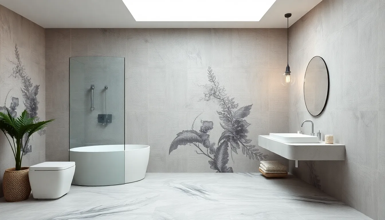 27 Creative Bathroom Wall Ideas Instead of Tiles (That Actually Work!) 11