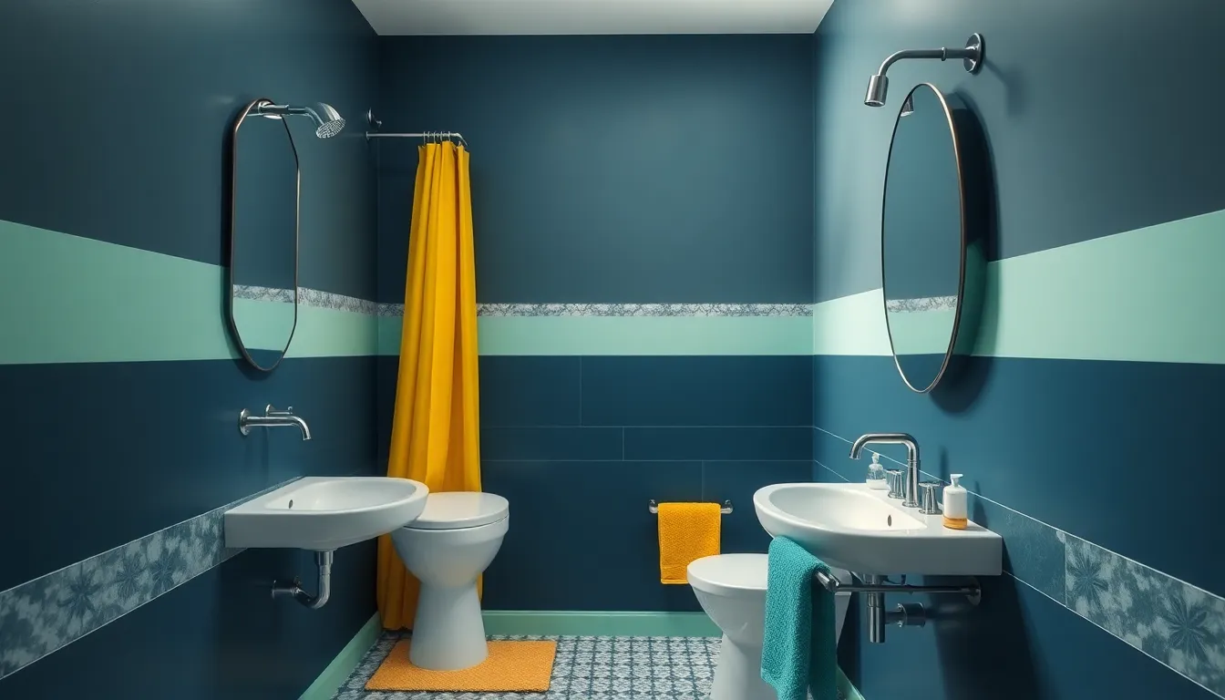25 Brilliant Ideas for Painting a Small Bathroom That Actually Work 11