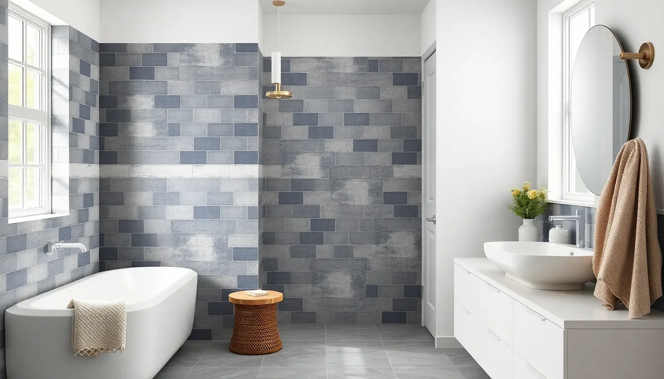 25 Creative Ideas for Painting Bathroom Tiles That Will Transform Your Space in 2025 11