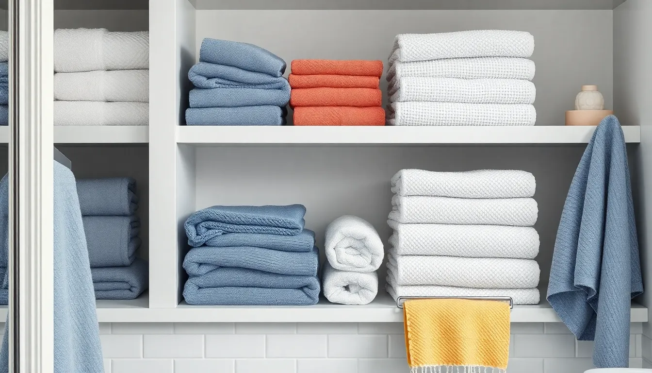 25 Creative Ideas for Towels in Bathroom Storage & Style (2025 Guide) 11
