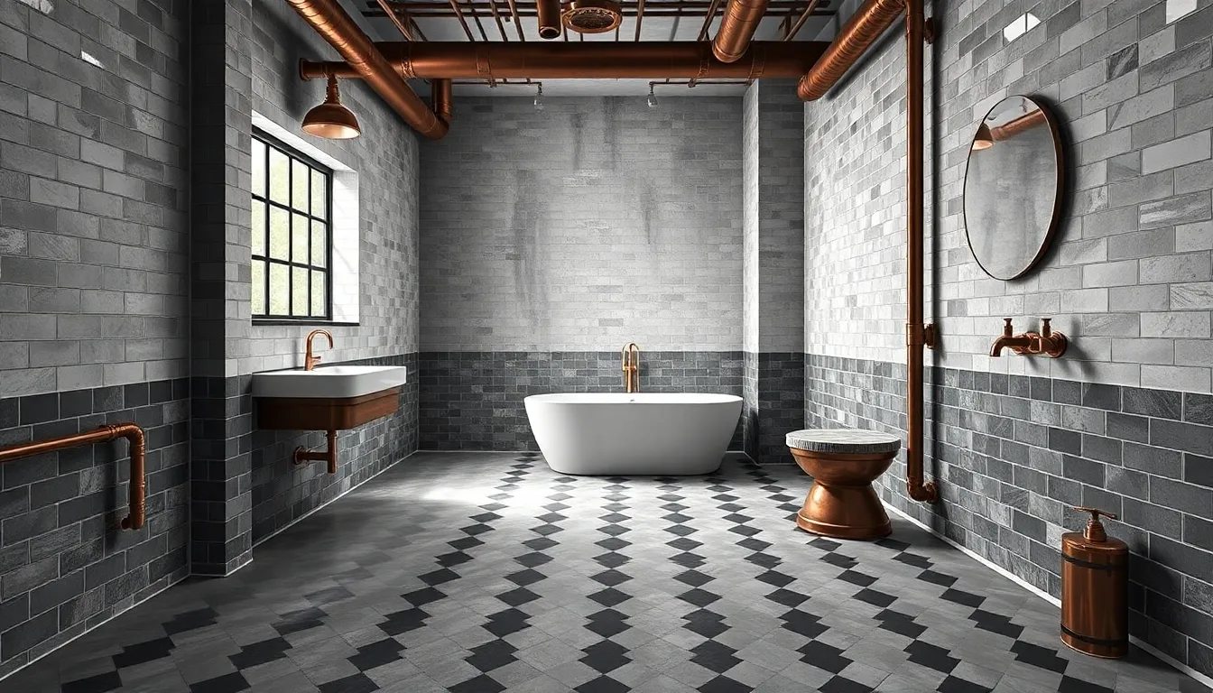 25 Industrial Bathroom Ideas That Transform Your Space Into a Modern Warehouse Retreat 11